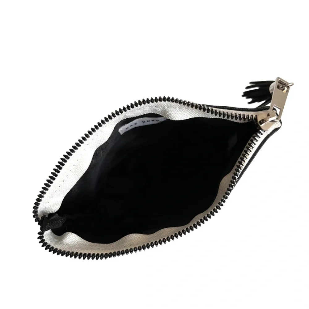 Rae Dunn ESSENTIALS. Small Black Cosmetic Bag NWOT